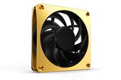 Case Fan - Alphacool Apex Stealth Metal - 2000 RPM - Black - Case ventilator - 120mm - Gold - 30 dBA - 13854