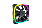 Case Fan - Montech AX120 PWM BK - Case ventilator - 120mm - Zwart met RGB-licht - 27 dBA - AX120 PWM BK