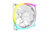 Case Fan - Montech RX120 PWM WH - Reverse - Case ventilator - 120mm - Wit met RGB-licht - 27 dBA - RX120 PWM WH