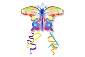 Buiten spelen - Kites Ready 2 Fly - Pop-up Mini Nylon Kite Butterfly Rainbow - EZNY6004