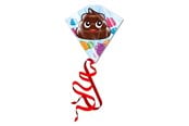 Buiten spelen - Kites Ready 2 Fly - Kite Poopface - PL200PO