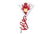 Buiten spelen - Kites Ready 2 Fly - Kite Dragon - PL200DRG