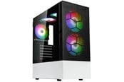 Case - Kolink Observatory MX Mesh - Black/White - Case - Miditower - Wit - OBSERVATORY MX MBW