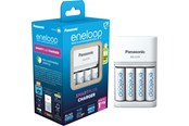 Batterij - Panasonic eneloop BQ-CC55 battery charger - 4 x AA type - NiMH - K-KJ55MCD40E