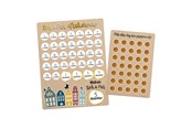 Speelgoed - Folat BV Sinterklaas Countdown Calendar with Stickers Welcome Sint & Piet - 65698