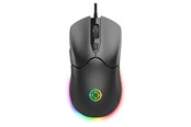 Muis - NORTH Gaming Mouse M100 RGB - Gaming muis - 6 knoppen - Zwart - 583504