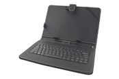 Toetsenbord - Esperanza CASE WITH KEYBOARD FOR 10.1" TABLETS MADERA EK125 - Keyboard and folio case - Zwart - EK125
