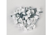 Kabels - diversen - Proove Cable clips 5mm 25-pack White - AV9025