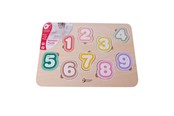 Speelgoed voor baby's - Classic World Wooden Puzzle Figures - 54433