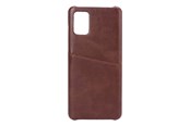 Mobiel - Covers & Cases - ONSALA Mobilecover Brown Samsung A71 Creditcard Pocket - 588521