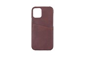 Mobiel - Covers & Cases - ONSALA Mobile Cover Brown with Cardpocket iPhone 12 5.4" - 588553
