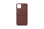 Mobiel - Covers & Cases - ONSALA Mobilecover Brown iPhone 11 Pro Max Creditcard Pocket - 588515