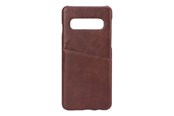 Mobiel - Covers & Cases - ONSALA Mobilecover Brown Samsung S10 Creditcard Pocket - 588529