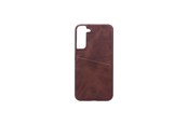 Mobiel - Covers & Cases - ONSALA Mobilecover Brown with Cardpocket Samsung S22+ - 588599