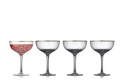 Tafeldekking - Lyngby Glas Palermo Cocktail glass 31 cl Gold 4 pcs. - 14634