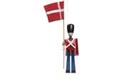 Decoratie - Kay Bojesen Standard-bearer with textile flag 22 cm - 39482