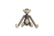 Decoratie - Kay Bojesen Monkey small oak/smoked oak - 39257