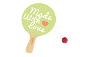 Houten speelgoed - Classic World Wooden Racket with Ball on String - 20191