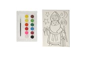 Creatief spelen - Wins Holland Canvas Sinterklaas painting set - FB318
