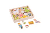 Houten speelgoed - Bigjigs Fantasy Magnets 35dlg. - BJ271