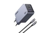 Mobiel - Adapters & Opladers - UGREEN Nexode Pro 100W 3-Port GaN Fast Charger with 100W USB-C Cable - 25874