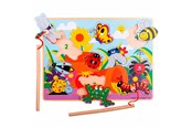 Speelgoed voor baby's - Bigjigs Magnetic Fishing Game Insects - BJ919