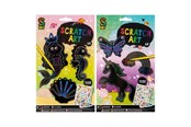 Creatief spelen - Creative Craft Group Scratch art - animals - 220015