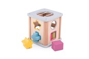 Speelgoed voor baby's - Bigjigs Wooden Shape Sorter 9 pcs. -FSC 100% - 33010