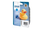 Inkt, toner en verbruiksartikelen - Epson T0552 - cyan - original - ink cartridge - C13T05524020