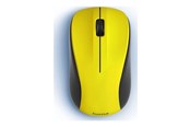 Muis - Hama MW-300 V2 mouse - Muis - Optisch - 3 knoppen - Geel - 00173023