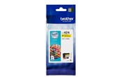 Inkt, toner en verbruiksartikelen - Brother LC 424Y / Yellow Ink - LC424Y