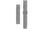 Smartwatch, Sporthorloge en Activity Tracker - Withings Metal Wristband-Milanese Silver - 18 mm - 3700546704727