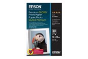 Papier, fotopapier en etiketten - Epson Premium - photo paper - glossy - 20 sheet(s) - 100 x 150 mm - 255 g/m² - C13S041706