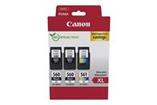 Inkt, toner en verbruiksartikelen - Canon PG-560XLx2/CL-561XL / 3712C009 Hig - 3712C009