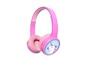 Headphones/Headsets - DENVER Draadloze kinderhoofdtelefoon - 85dB Max - Roze - BTH-106P