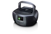 DAB & Wekkerradio - Lenco SCD-860BK - Portable DAB+/FM Radio with Bluetooth® CD Player and large LCD colour display - Black - DAB/DAB+/FM - Stereo - SCD-860BK
