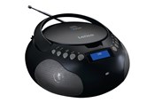 DAB & Wekkerradio - Lenco SCD-341BK - Boombox with DAB+/ FM radio and Bluetooth® - DAB/DAB+/FM - Stereo - SCD-341BK