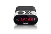 DAB & Wekkerradio - Lenco CR-07 WHITE - CR-07 White