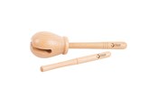Houten speelgoed - Classic World Wooden Block Percussion 2dlg. - 70178