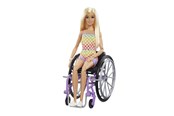 Dolls & Accessories - Barbie Fashionista Wheelchair Checkers - HJT13