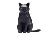 Speelgoed - Mojo Farmland Sitting Cat Black - 387372 - 387372