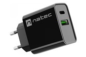 Mobiel - Adapters & Opladers - Natec Ribera power adapter - USB 24 pin USB-C - 20 Watt - NUC-2062