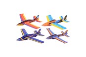 Speelgoedauto - Johntoy Foam Airplane Jumbo 45cm (Assorted) - 24510