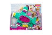 Pop, teddybeer en materiaal - Barbie Chelsea Can Be Plane - HTK38