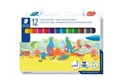 Schrijf- en tekengerei - Staedtler Fibre-tip Jumbo 12pcs wallet - 340 C12