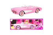 Pop, teddybeer en materiaal - Barbie the Movie Collectible Car Pink Corvette Convertible - HPK02