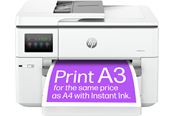 Printer - HP Officejet Pro 9730e Wide Format A3 All in One Multifunctioneel - Kleur - Inkt - 537P6B#629