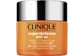 Gezichtsverzorging - Clinique Superdefense SPF40 Fatigue + 1st Signs of Age Multi-Correcting Gel 50 ml - 020714858735