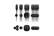 Kabels - diversen - Desire2 Tidy Cable 10 Black - CTPK10BK