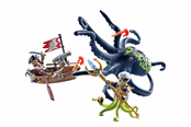 Playmobil - Playmobil Piraten - Gevecht met de reuzenoctopus - 71419